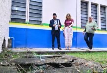 MPAM e TCE-AM fiscalizam acesso a saneamento básico em escolas de Manaus