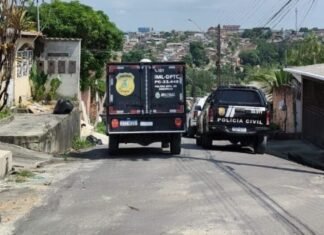 Corpo com sinais de execução é encontrado em área de mata no Tarumã em Manaus