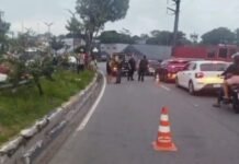 Motociclista morre após colisão na Avenida Cosme Ferreira em Manaus
