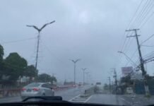 Manaus entra em estado de atenção com alerta para chuvas intensas
