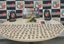 Homem é preso com arma raspada e 178 porções de droga na Zona Leste de Manaus