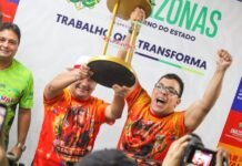 A Grande Família conquista o título do Grupo Especial do Carnaval de Manaus 2026