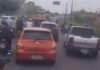 Acidente entre carro e moto é registrado na Avenida das Flores em Manaus