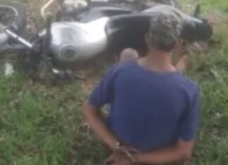 Homem é preso com moto roubada ao tentar descartar drogas na Zona Oeste de Manaus