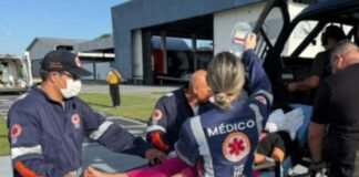 Criança picada por cobra é resgatada por helicóptero no AM