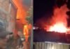 Incêndio destrói duas residências no São Jorge em Manaus; veja o vídeo