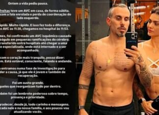 Marido de Kelly Key sofre AVC isquêmico e apresenta evolução positiva, diz Kelly Key