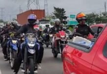 Protesto de motoristas de app causa congestionamento na Zona Norte de Manaus