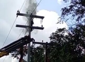 Homem fica gravemente ferido após sofrer descarga elétrica em Presidente Figueiredo no Amazonas