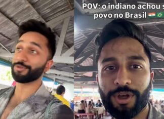 Influenciador indiano se surpreende com semelhança entre manauaras e indianos; assista!
