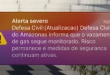 Defesa Civil emite novo alerta após vazamento de produto químico em Manaus