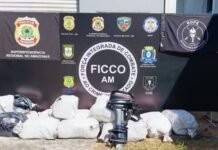 Operação no Rio Negro apreende meia tonelada de drogas e prende cinco suspeitos no Amazonas