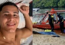 Jovem morre após ser atingido por “Banana Split” enquanto nadava na Praia do Tupé, em Manaus