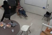 Professor é esf#que@d0 por estudante dentro de centro de reforço escolar em Manaus