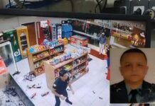 Sargento da PM é flagrado destruindo loja após suposta ofensa homofóbica em Manaus