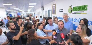 Governador Roberto Cidade visita Hospital Francisca Mendes e conhece tecnologia utilizada em cirurgias cardíacas pediátricas