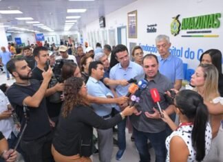 Governador Roberto Cidade visita Hospital Francisca Mendes e conhece tecnologia utilizada em cirurgias cardíacas pediátricas