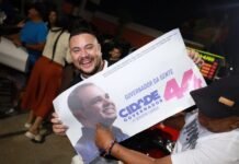Roberto Cidade dá início à campanha eleitoral com mobilização na capital e no interior