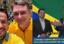 “Preciso do Capitão no Senado”, diz Flávio Bolsonaro ao convocar eleitores do Amazonas