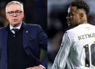 Ancelotti confirma que Neymar não está nos planos da seleção brasileira