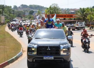 Wilson Lima destaca transformação da AM-010 e quer ampliar investimentos em infraestrutura e saúde de Rio Preto da Eva
