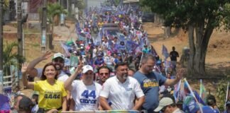 Itacoatiara: “Tiramos as pessoas da lama e da poeira”, diz Wilson Lima ao falar sobre a obra da AM-010