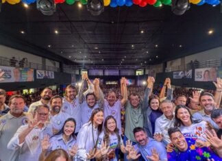 Omar reúne militância e pede mobilização por mais votos até o fim do segundo turno